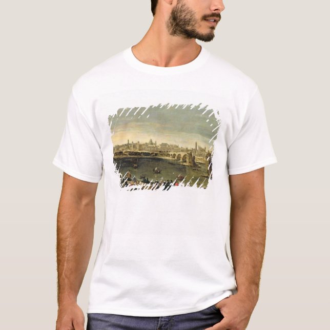 Camiseta Vista de la ciudad de Zaragoza (Anverso)