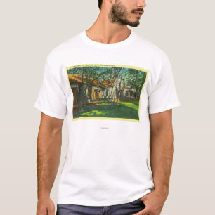 Camiseta Vista de la ciudad pionera en el parque grande de
