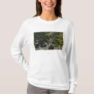 Camiseta Vista de la cueva de la entrada perdida de las