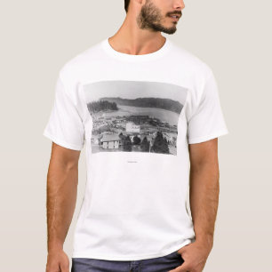 Camiseta Vista de la curva del norte, fotografía de Oregon