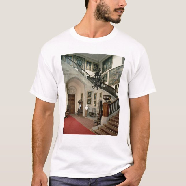 Camiseta Vista de la escalera Pasillo, 1812-15 (Anverso)