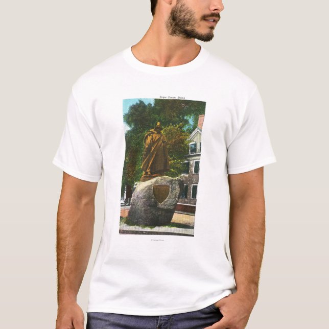 Camiseta Vista de la estatua de Rogelio Conant (Anverso)