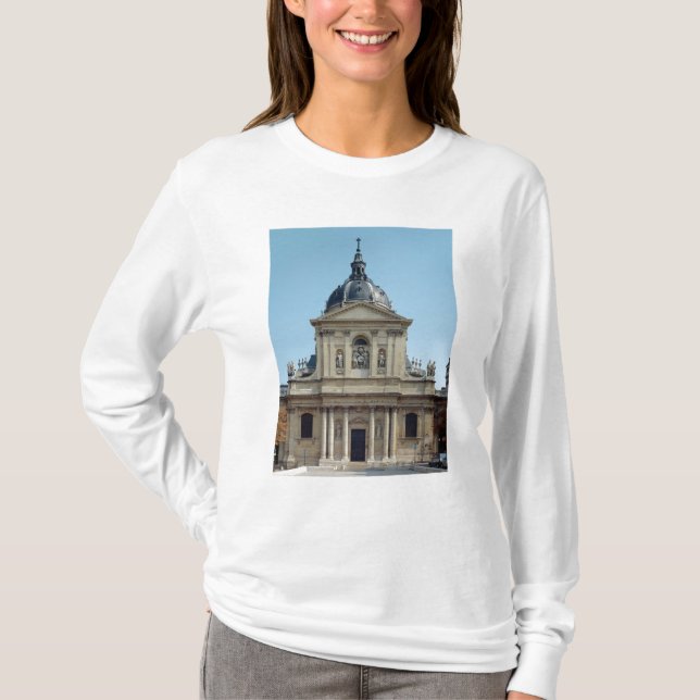 Camiseta Vista de la fachada, construida 1635-42 (Anverso)