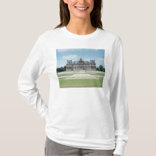 Camiseta Vista de la fachada del este de Chateau de Maisons