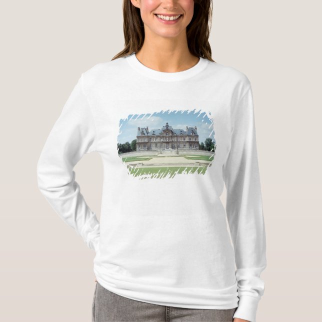 Camiseta Vista de la fachada del este de Chateau de Maisons (Anverso)