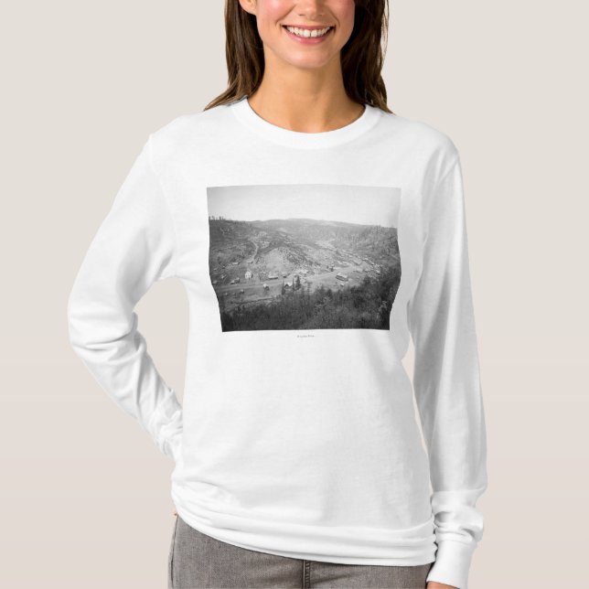 Camiseta Vista de la galena, fotografía de Dakota del Sur (Anverso)