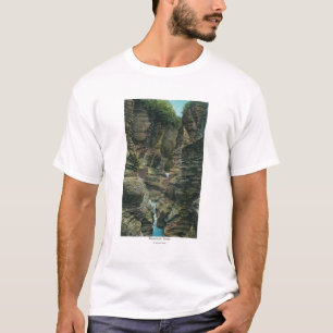 Camiseta Vista de la garganta de Minnehaha