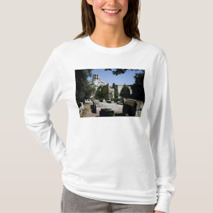 Camiseta Vista de la iglesia del Santo-Honoratus