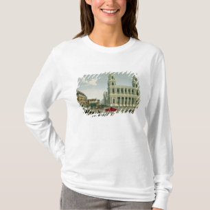 Camiseta Vista de la iglesia del Santo-Sulpice
