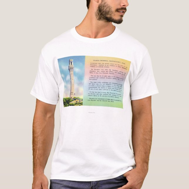 Camiseta Vista de la información conmemorativa y breve del (Anverso)