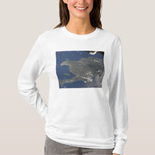 Camiseta Vista de la isla caribeña de La Española