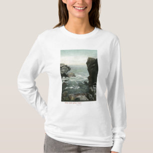 Camiseta Vista de la isla de panaderos, quebrada de las
