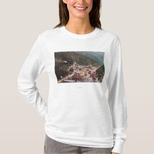 Camiseta Vista de la mina de Hecla que mira abajo del