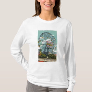 Camiseta Vista de la noria famosa de la maravilla