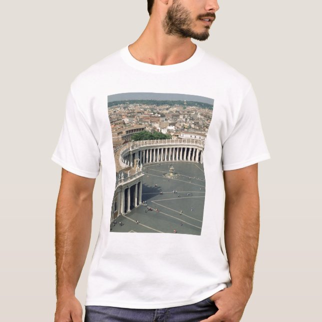 Camiseta Vista de la plaza (Anverso)