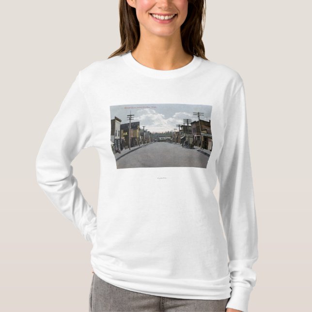 Camiseta Vista de la plaza, barranco de Tahquitz (Anverso)