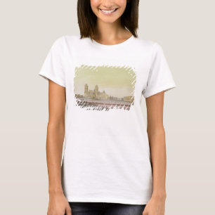 Camiseta Vista de la plaza principal en Ciudad de México