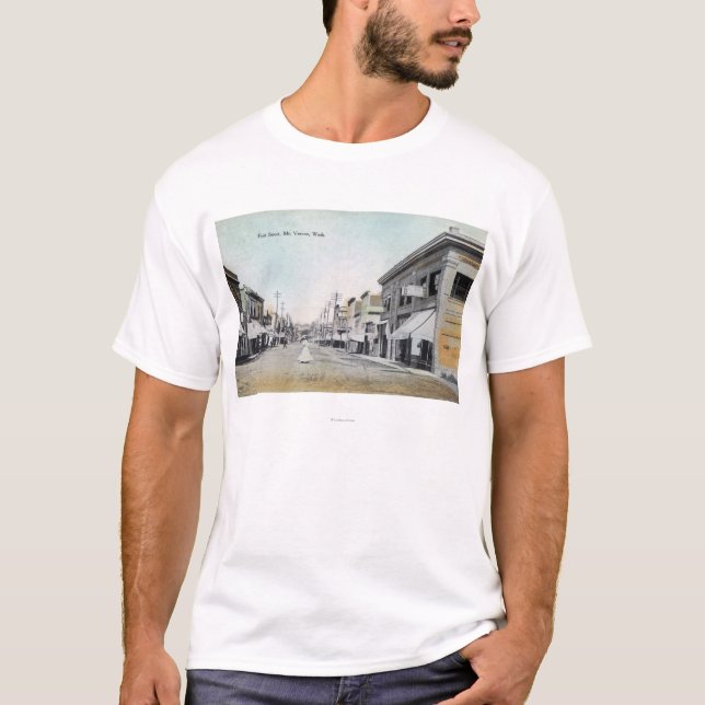 Camiseta Vista de la primera calle (Anverso)