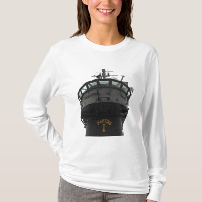 Camiseta Vista de la sección frontal de la superestructura (Anverso)