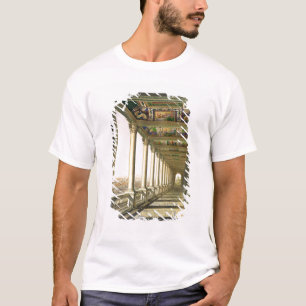 Camiseta Vista de la tercera logia del piso en el Vatican,