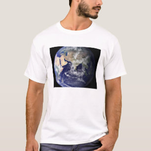 Camiseta Vista de la tierra del espacio