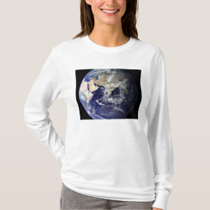Camiseta Vista de la tierra del espacio