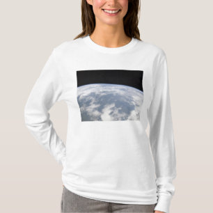Camiseta Vista de la tierra del planeta del espacio