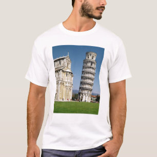 Camiseta Vista de la torre inclinada