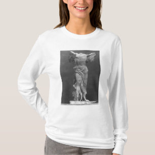 Camiseta Vista de la victoria Samothrace en museo del