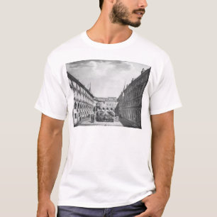 Camiseta Vista de la yarda de los hombres en el