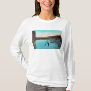 Camiseta Vista de las aguas termales de TankBoyes que