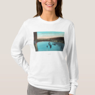 Camiseta Vista de las aguas termales de TankBoyes que