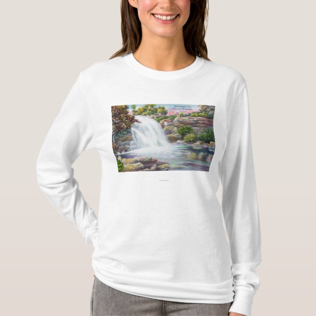 Camiseta Vista de las caídas de Shinglekill (Anverso)