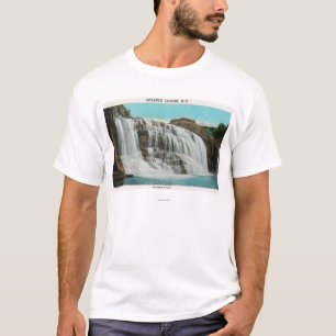 Camiseta Vista de las caídas del arco iris