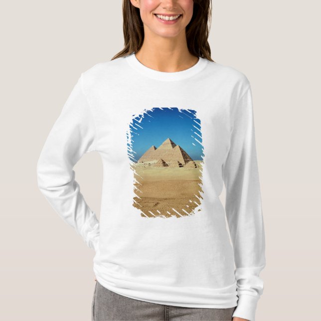 Camiseta Vista de las pirámides (Anverso)