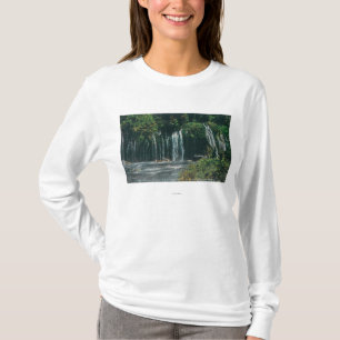 Camiseta Vista de las primaveras de Mossbrae FallsShasta,