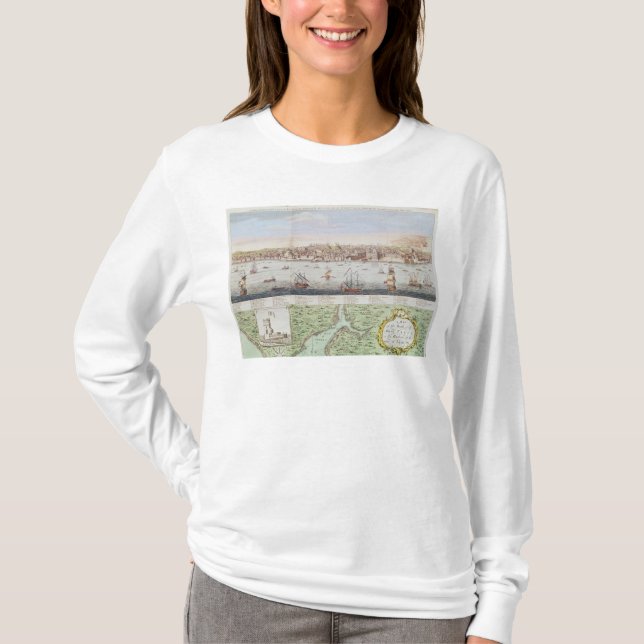 Camiseta Vista de Lisboa, 1755 (Anverso)