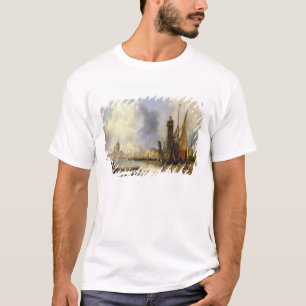 Camiseta Vista de Londres con San Pablo