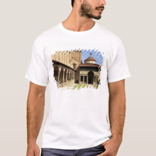 Camiseta Vista de los claustros y de la capilla de Pazzi