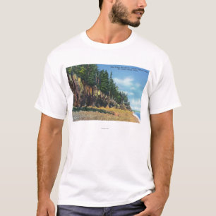 Camiseta Vista de los hornos en el puerto de la barra