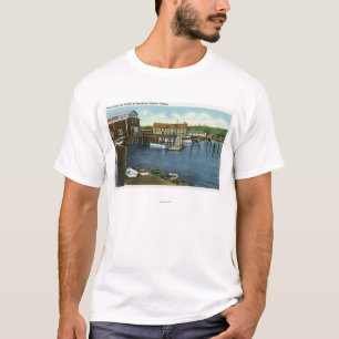 Camiseta Vista de los muelles