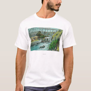 Camiseta Vista de los oscilaciones del círculo y de los