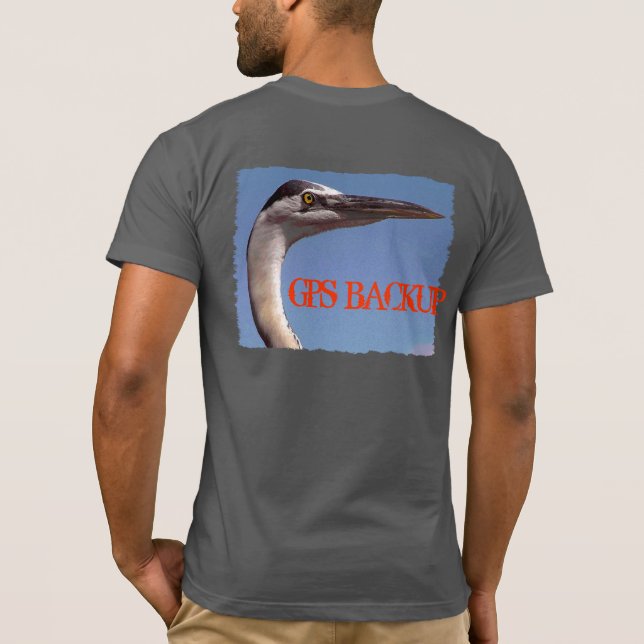 Camiseta Vista de ojos de pájaro (Reverso)