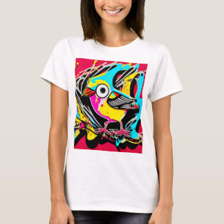 Camiseta Vista de ojos de pájaro