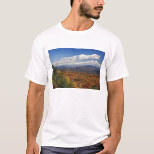 Camiseta Vista de otoño de las montañas del sur de los Apal
