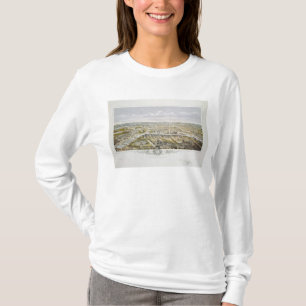 Camiseta Vista de París del Bois de Boulogne