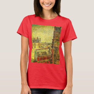 Camiseta Vista de París desde la habitación de Vincent van 