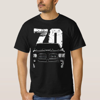 Camiseta Vista de parrilladas frontales Pontiac GTO 1970 co