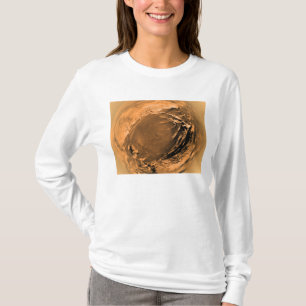 Camiseta Vista de peces de la superficie de Titan