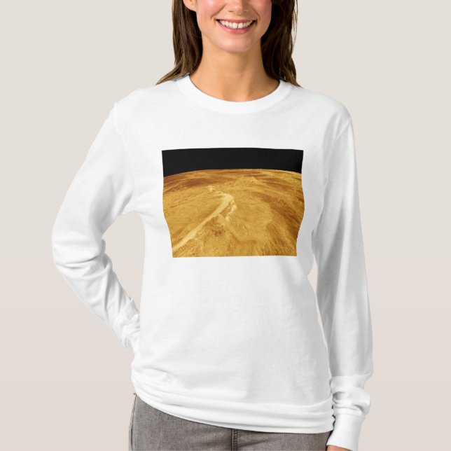 Camiseta Vista de perspectiva 3D de Latona Vorona (Anverso)